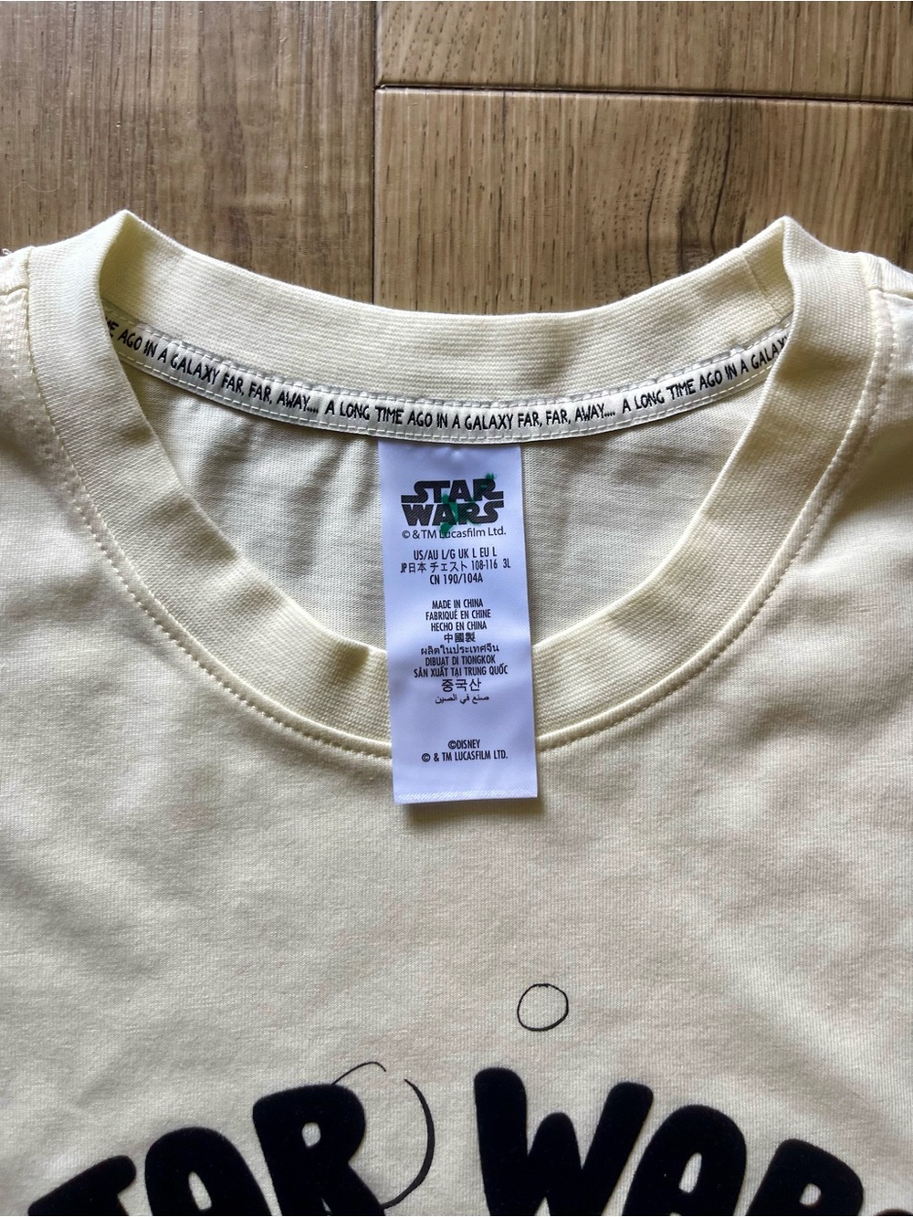 Disney Star Wars Cream Graphic Tee - Picture 5 of 10